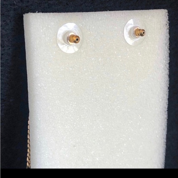 Chandelier Goldtone Earrings - Picture 3 of 3